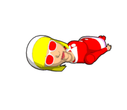 Santa Girl doll sticker #8890626