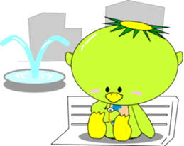 Businessman kappa kun sticker #8890801