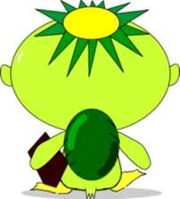 Businessman kappa kun sticker #8890807