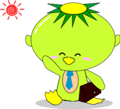 Businessman kappa kun sticker #8890810