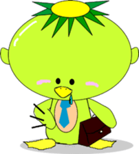 Businessman kappa kun sticker #8890813