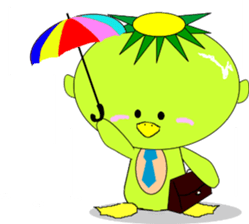 Businessman kappa kun sticker #8890826