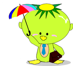 Businessman kappa kun sticker #8890826