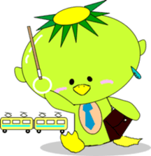 Businessman kappa kun sticker #8890828