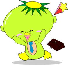 Businessman kappa kun sticker #8890830