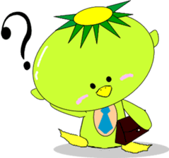 Businessman kappa kun sticker #8890834