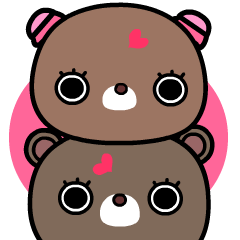 The naughty bear and Coocoo bear