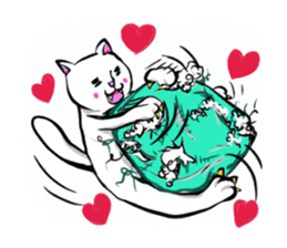 SHIRO NEKO KUN sticker #8890999