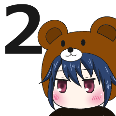 bear and panda2(kuma-panda-chan2)