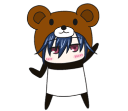 bear and panda2(kuma-panda-chan2) sticker #8891322