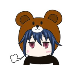 bear and panda2(kuma-panda-chan2) sticker #8891326