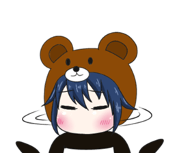 bear and panda2(kuma-panda-chan2) sticker #8891327
