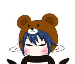 bear and panda2(kuma-panda-chan2) sticker #8891327
