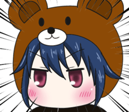 bear and panda2(kuma-panda-chan2) sticker #8891328