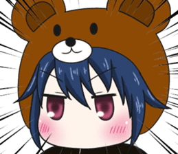 bear and panda2(kuma-panda-chan2) sticker #8891328