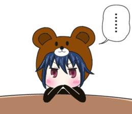 bear and panda2(kuma-panda-chan2) sticker #8891341