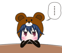 bear and panda2(kuma-panda-chan2) sticker #8891341