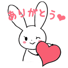 Kawaii-rabbit sticker #8891360