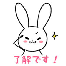 Kawaii-rabbit sticker #8891361