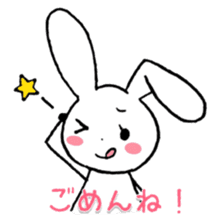 Kawaii-rabbit sticker #8891365