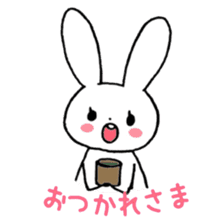 Kawaii-rabbit sticker #8891366