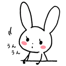 Kawaii-rabbit sticker #8891368