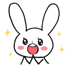 Kawaii-rabbit sticker #8891369