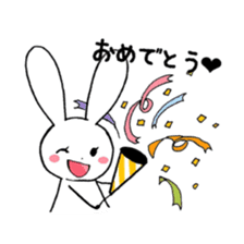 Kawaii-rabbit sticker #8891370