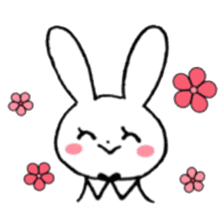 Kawaii-rabbit sticker #8891371