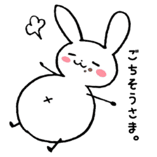 Kawaii-rabbit sticker #8891373