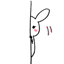 Kawaii-rabbit sticker #8891375