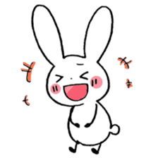 Kawaii-rabbit sticker #8891379