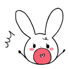 Kawaii-rabbit sticker #8891380