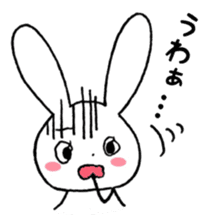 Kawaii-rabbit sticker #8891382