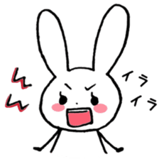 Kawaii-rabbit sticker #8891387