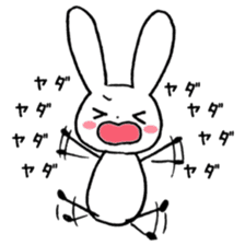 Kawaii-rabbit sticker #8891388