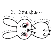 Kawaii-rabbit sticker #8891391