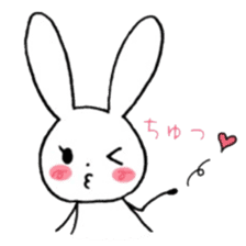 Kawaii-rabbit sticker #8891396