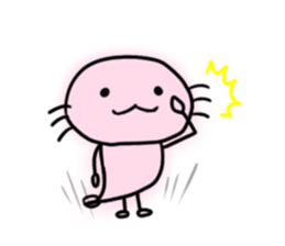 Wow! Axolotl sticker #8891523