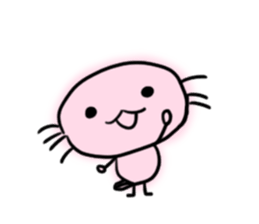 Wow! Axolotl sticker #8891539