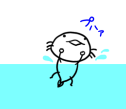 Wow! Axolotl sticker #8891557