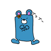 Miss.KUMAKO and Mr.USAO sticker #8891609