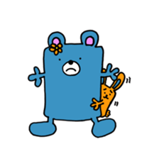 Miss.KUMAKO and Mr.USAO sticker #8891634