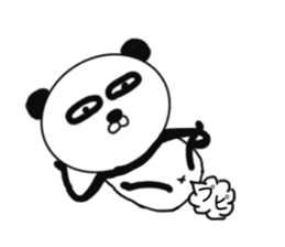 It is the panda.Panda-ish? sticker #8892813
