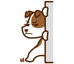 LOVE Jack Russell Terrier sticker #8892953
