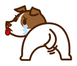 LOVE Jack Russell Terrier sticker #8892962