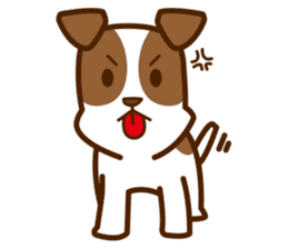 LOVE Jack Russell Terrier sticker #8892975