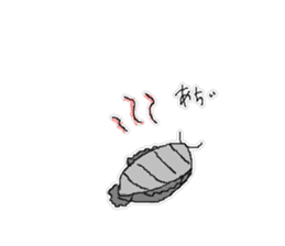 Mumu-chan of Daiou Gusokumushi sticker #8893154