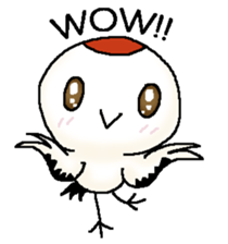 Tsuru chan sticker #8893406