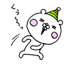 Party of a bear sticker #8894285